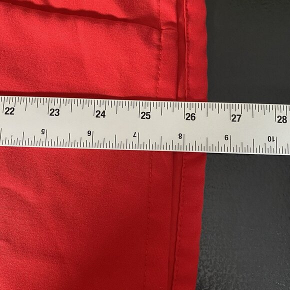 Figs Scrub Top Women's XXL Insiza Slim Mandarin Collar Top Classic Red - Picture 13 of 13